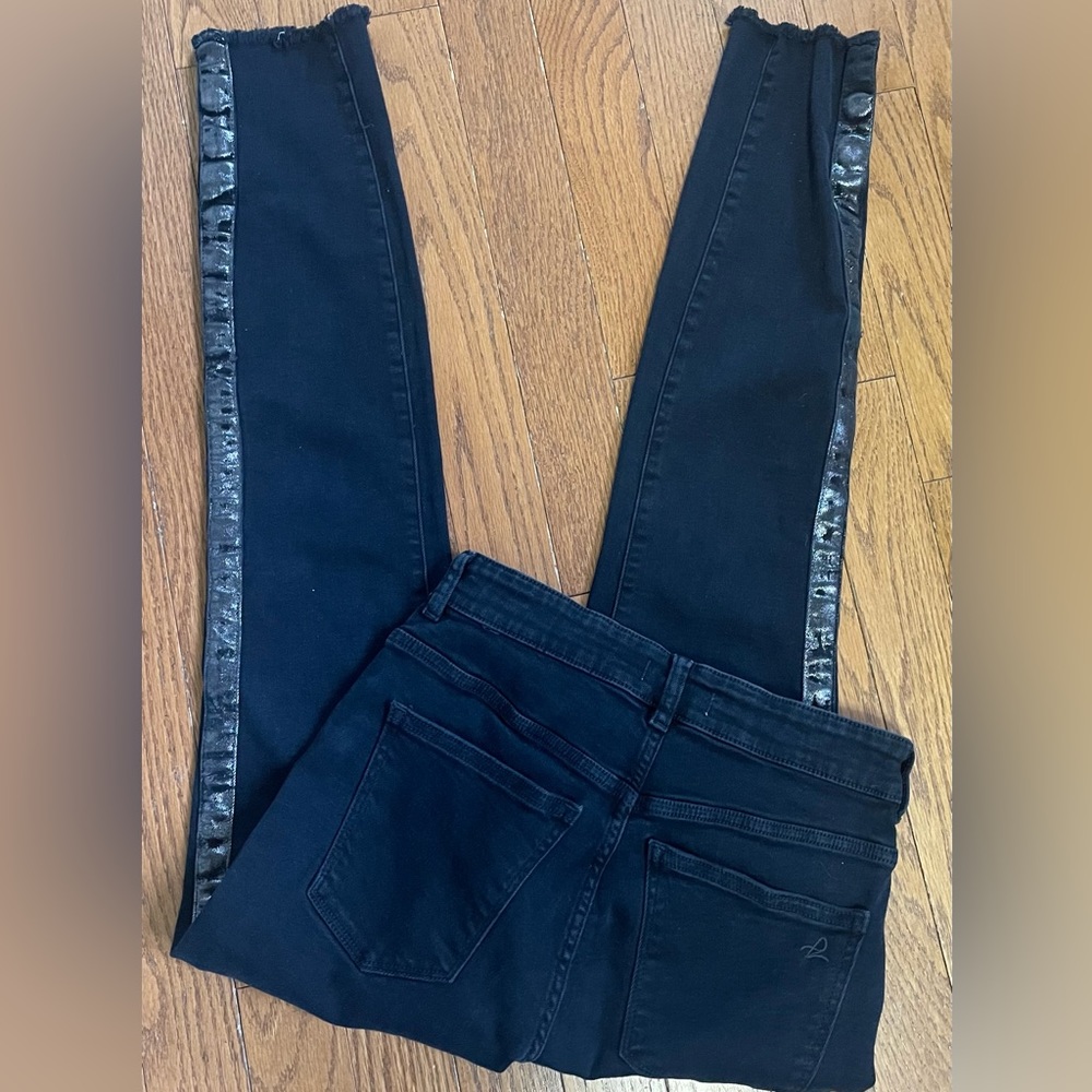 DL1961 Farrow Ankle High Rise Instasculpt Jeans Tuxedo Size 27 - Picture 3 of 7